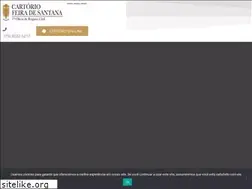 Sites similar to cartoriofeiradesantana.com.br