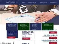 Sites similar to cartoriosbr.com.br