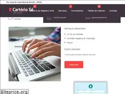 Sites similar to cartoriosesp.com.br