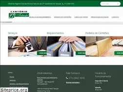 Sites similar to cartoriotatuape.com.br