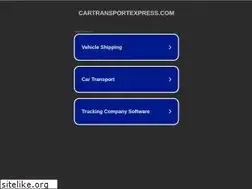 Sites similar to cartransportexpress.com