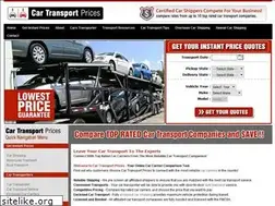 Sites similar to cartransportprices.com