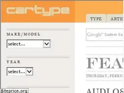 Sites similar to cartype.com