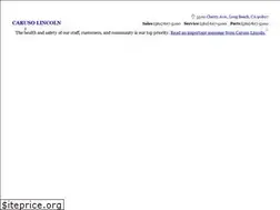 Sites similar to carusolincoln.com