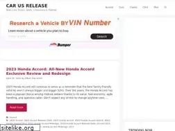 Sites similar to carusrelease.com