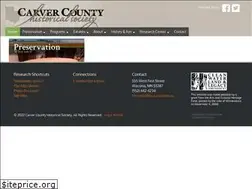 Sites similar to carvercountyhistoricalsociety.org