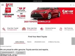Sites similar to carvertoyota.com