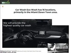 Sites similar to carwashecowash.com