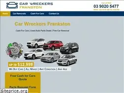 Sites similar to carwreckersfrankston.com.au