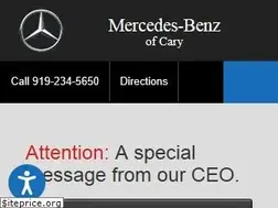 Sites similar to cary.mercedesdealer.com