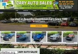 Sites similar to caryautosale.com