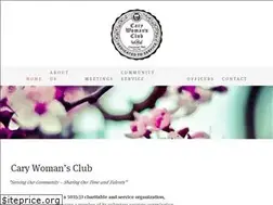 Sites similar to carywomansclub.org