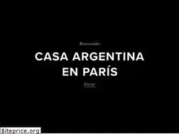 Sites similar to casaargentinaenparis.com