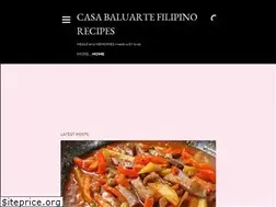 Sites similar to casabaluartefilipinorecipes.com