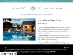 Sites similar to casabonitamenorca.com