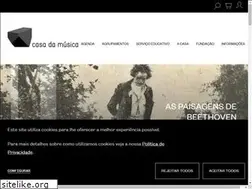 Sites similar to casadamusica.pt