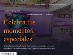 Sites similar to casadebanquetesluisafernanda.com