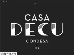 Sites similar to casadecu.com