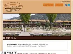 Sites similar to casadelmilaororesort.com