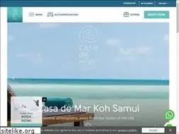 Sites similar to casademarsamui.com