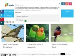 Sites similar to casadospassaros.net