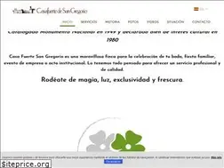 Sites similar to casafuertesangregorio.es