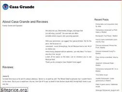 Sites similar to casagrandemexicanfood.com