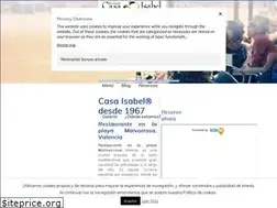 Sites similar to casaisabel.es