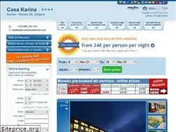Sites similar to casakarinabansko.com