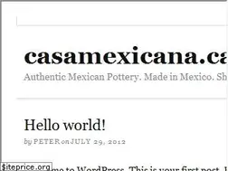 Sites similar to casamexicana.ca