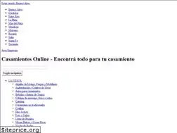 Sites similar to casamientosonline.com.ar