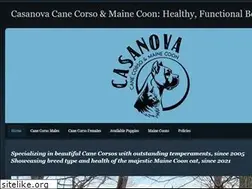Sites similar to casanovacanecorso.com