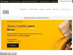 Sites similar to casapeperestaurante.es
