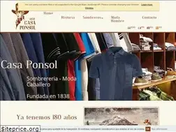 Sites similar to casaponsol.com