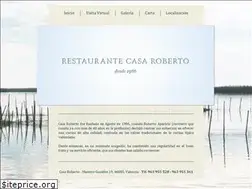 Sites similar to casaroberto.es