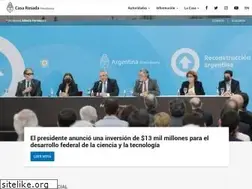 Sites similar to casarosada.gob.ar
