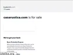 Sites similar to casarustica.com