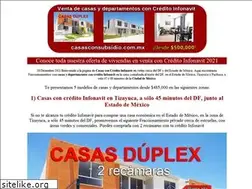 Sites similar to casasconsubsidio.com.mx
