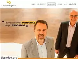 Sites similar to casasempereabogados.com