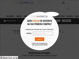 Sites similar to casashopdecor.com.br