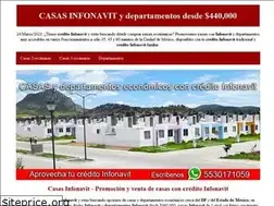 Sites similar to casasinfonavit.com.mx