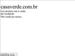 Sites similar to casaverde.com.br