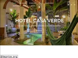 Sites similar to casaverdesantamarta.com