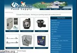 Sites similar to cascade-pond-supply.com