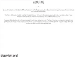 Sites similar to cascade-sales.com