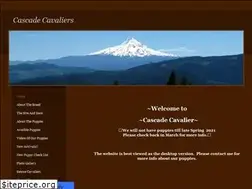 Sites similar to cascadecavaliers.com