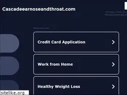 Sites similar to cascadeearnoseandthroat.com