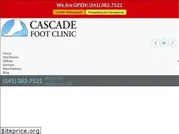 Sites similar to cascadefoot.com