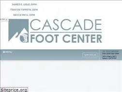 Sites similar to cascadefootcenter.com