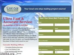 Sites similar to cascademailing.com